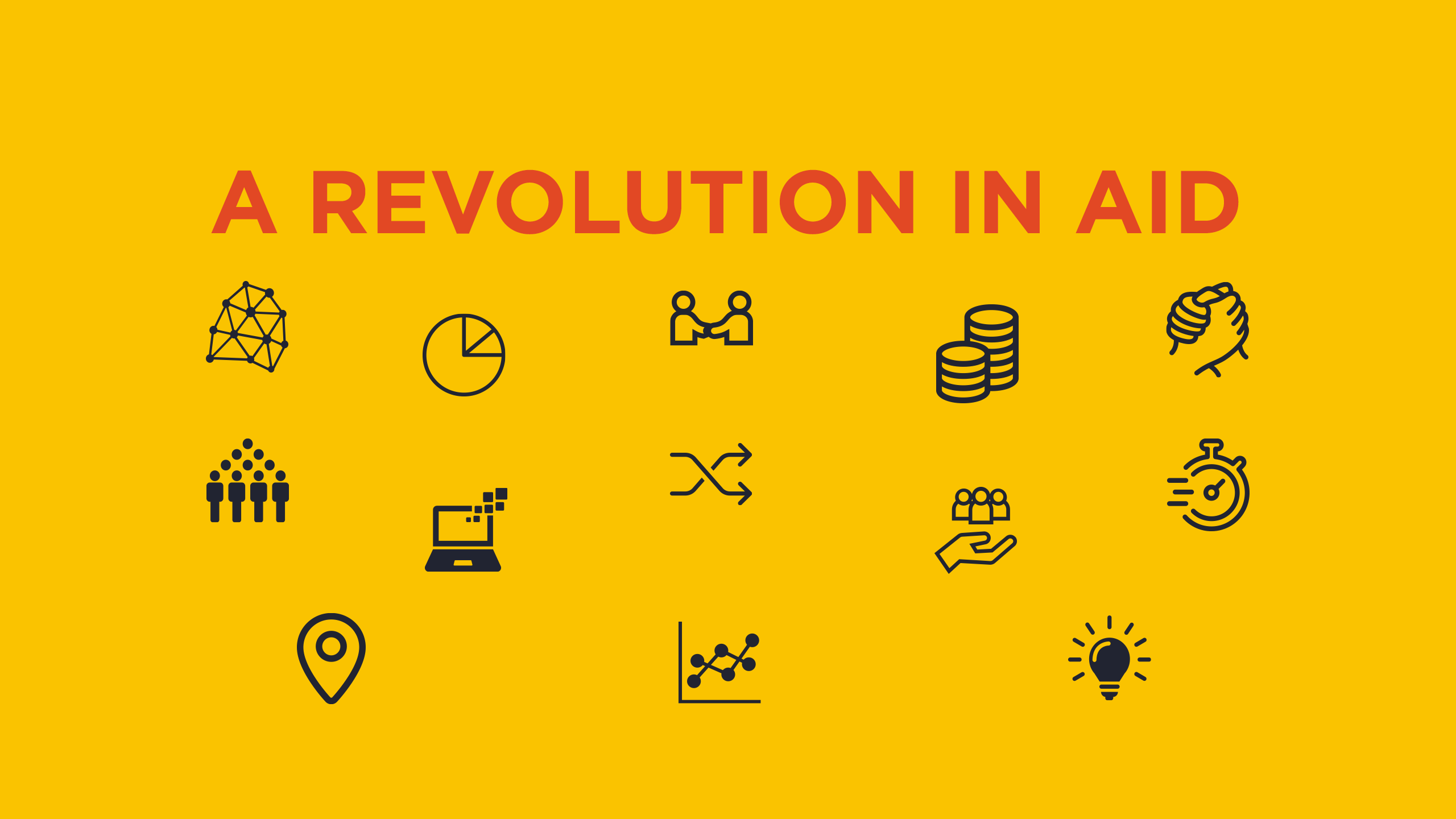 Start Network, pushing for a revolution in humanitarian aid.