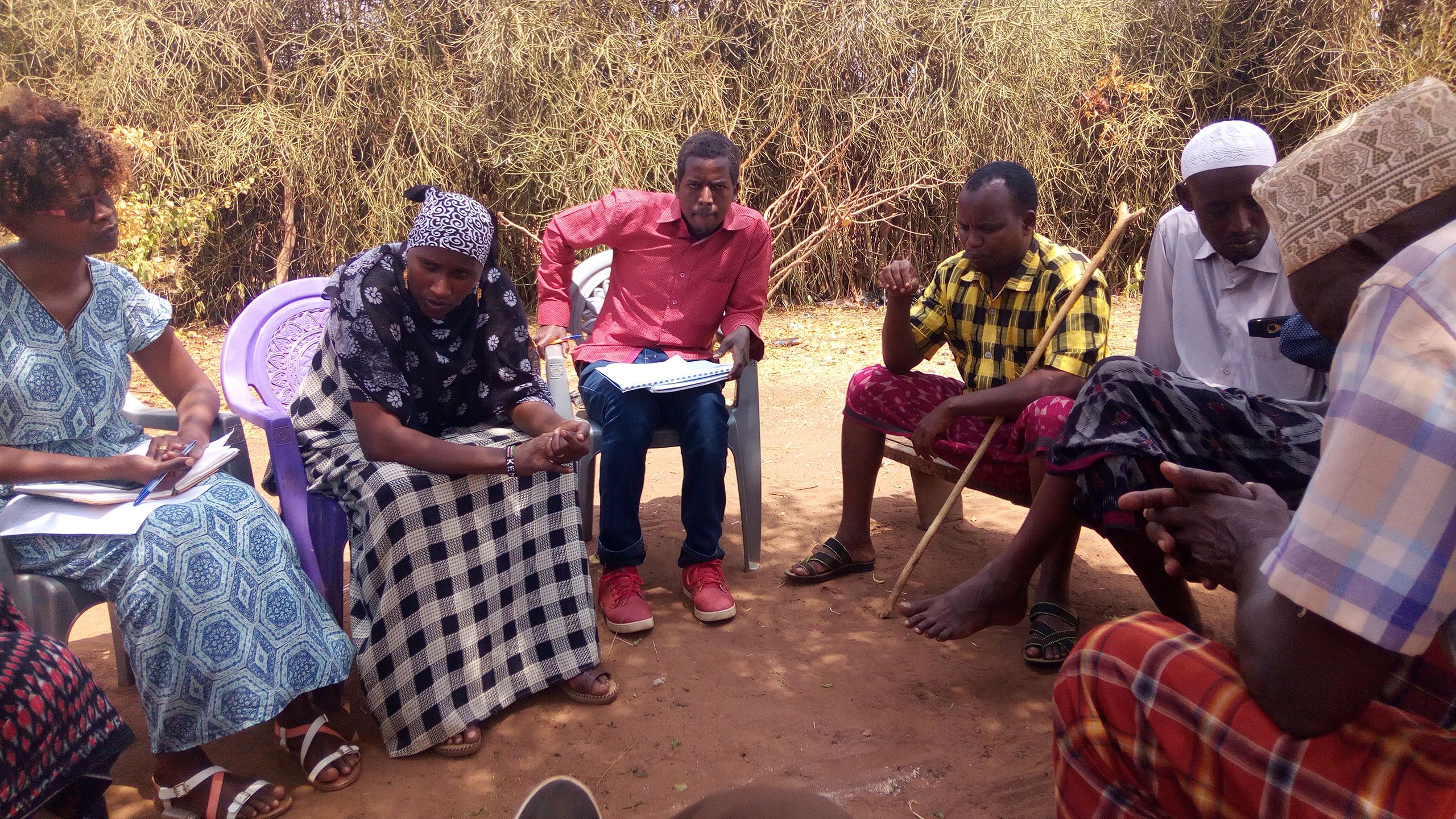 Start Network partners run a peace forum with community leaders. Image by Dorcas Aid, alert 175 Kenya.